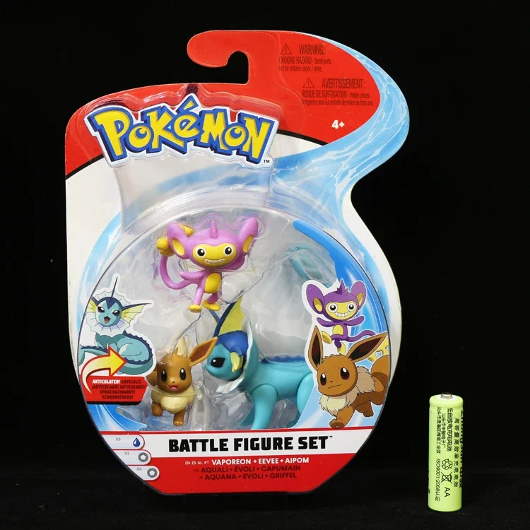thumbnail image 1 of Figuras de acción de Pokémon Super Dream Sun Moon Battle, adornos de escritorio, decoración de paisajes, modelo coleccionable, juguete de regalo, 1 of 5