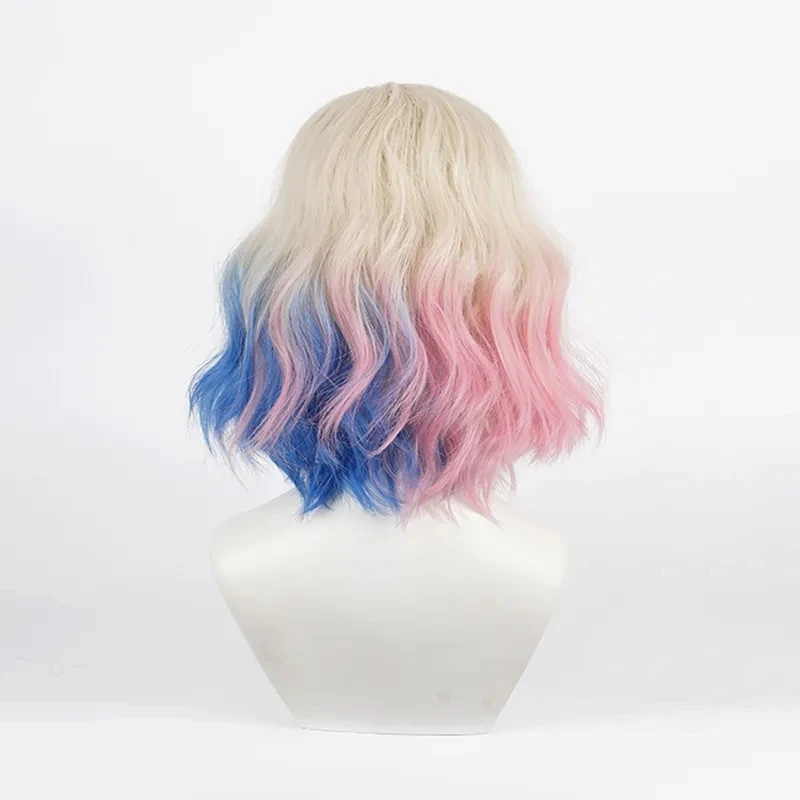 Close-up of wig texture