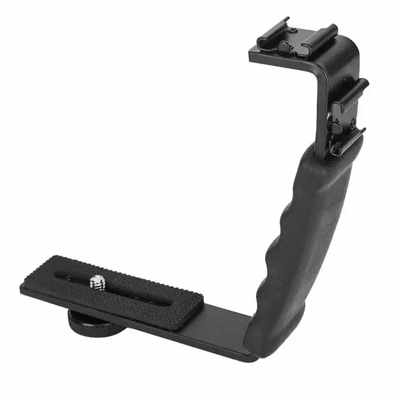 Flash Hot Shoe Adapter Bracket Camera L Bracket Flash Mount Camera