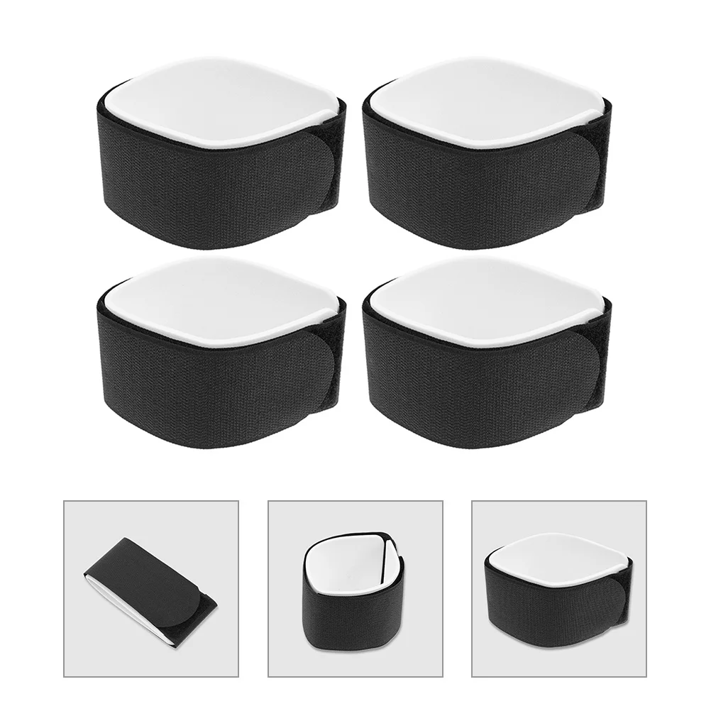 

4 Pcs Snowboard Straps Ski Accessories Carry Fixing Equipment Snowboarding Skiing Band Supplies Nylon Sled Adhesive Belt