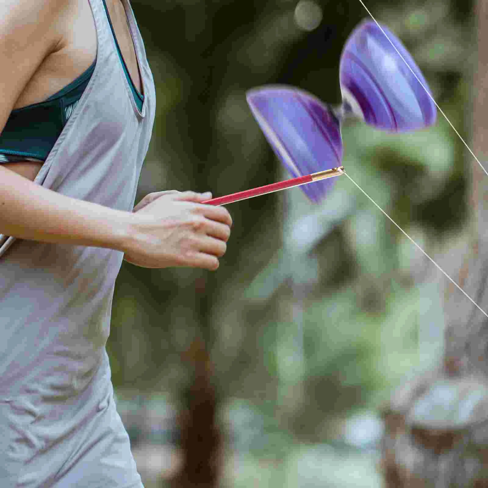 Diabolo Toy Fitness Equipment Professional Toddler Juggling Traditional