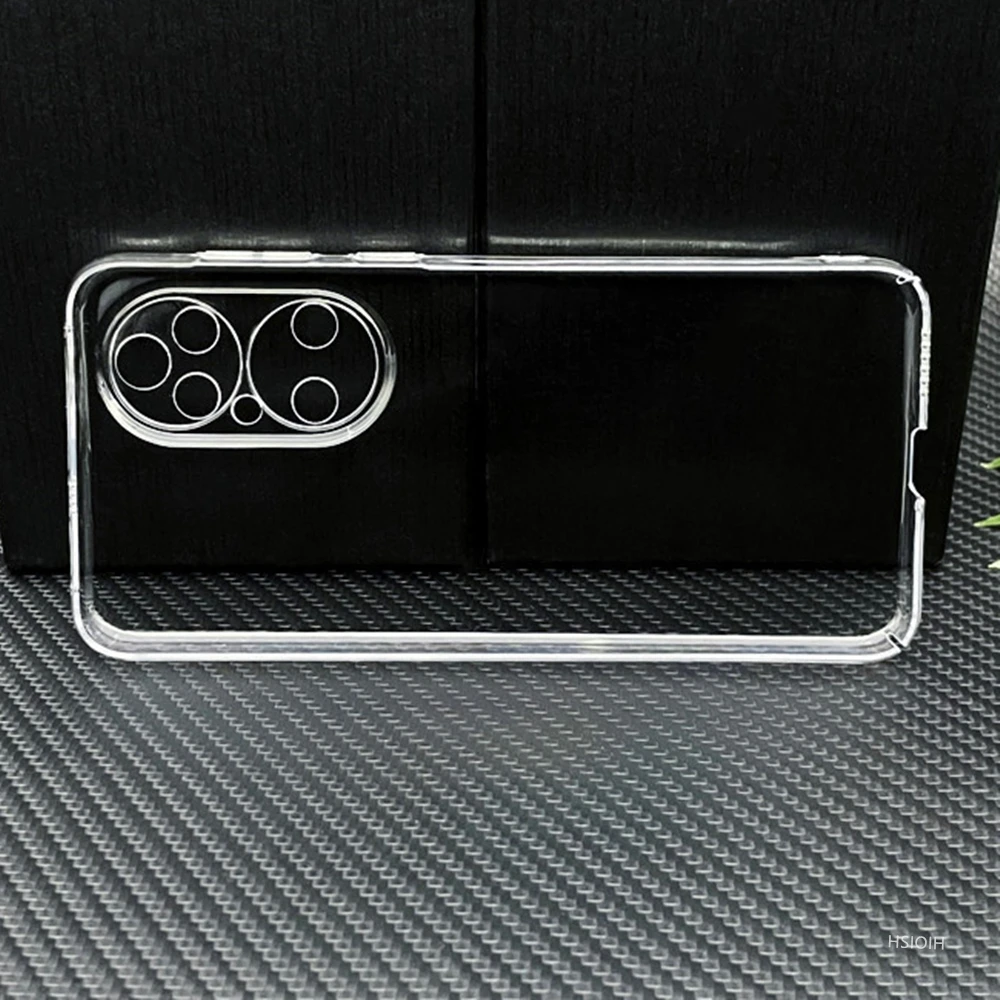 Durable Shockproof Clear Phone Case - Hard PC Plastic Cover