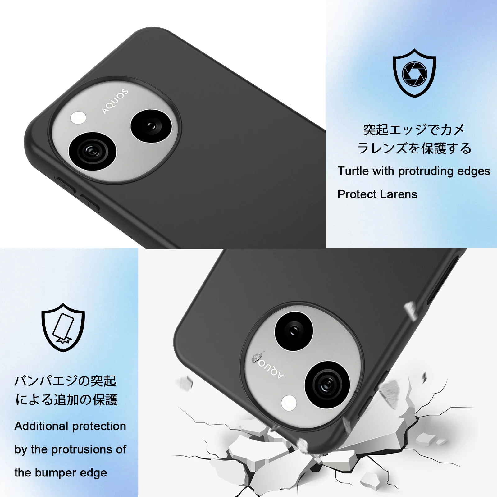 Ultra-Slim Silicone Shockproof Bumper TPU Phone Case