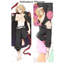 

180cm Tokyo Revengers Cushion Dakimakura Anime Body Pillowcase Dakimakura Boyfirend otaku Pillow Long Backrest bed pillow Waifu