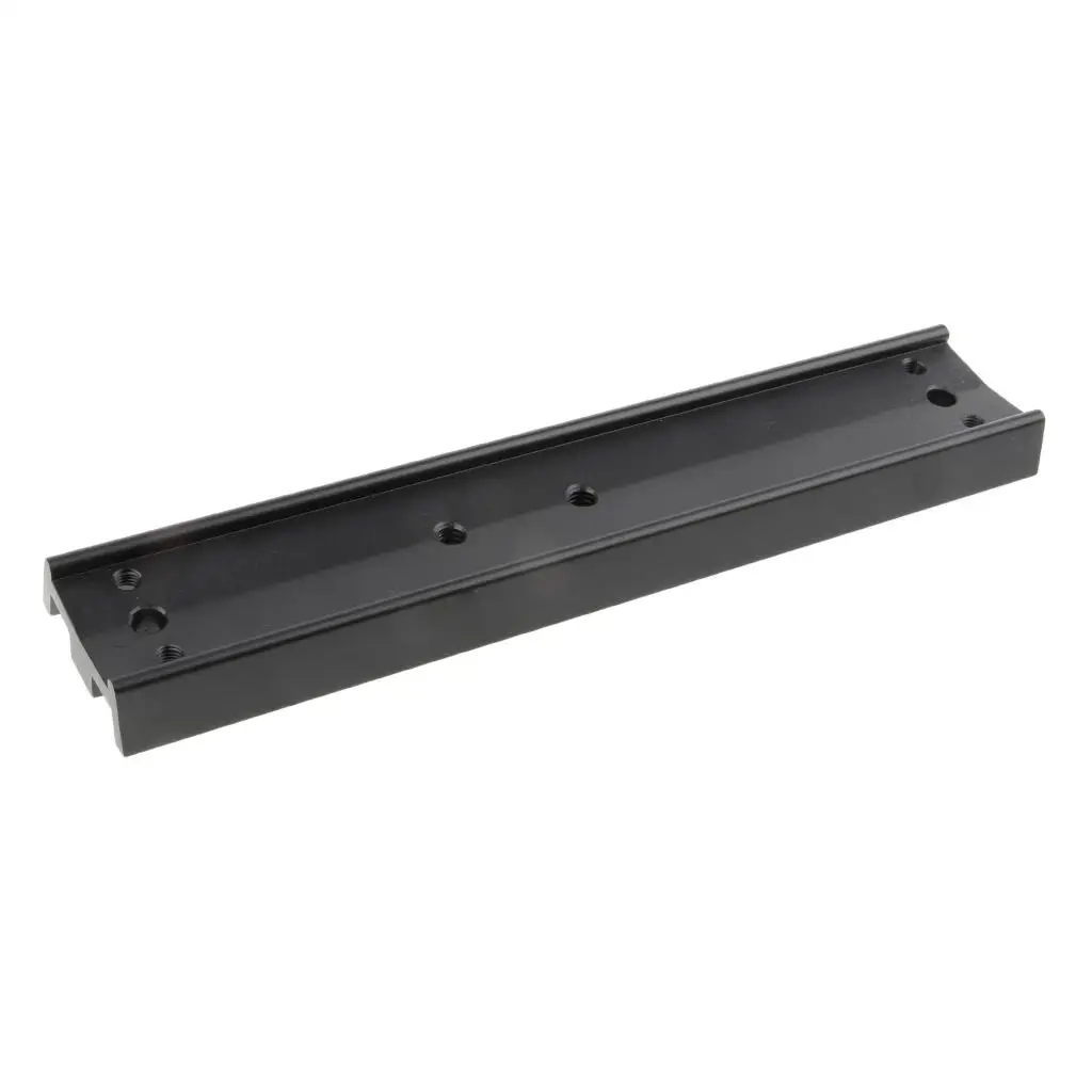 Telescope Dovetail Mounting Plate Metal 210mm Black For Equatorial Tripod