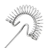 Batteur à œufs à ressort en acier inoxydable, mélangeur de Sauce, Mini fouet mousseur à lait, outils de cuisine créatifs, accessoires de cuisine, 1 pièce 4