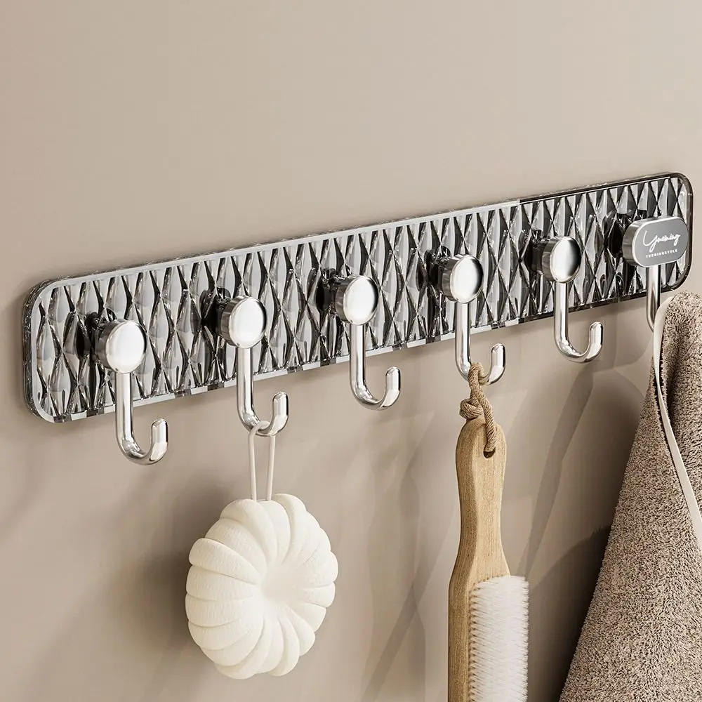 

Heavy Duty Towels Robe Hook Wall Mounted Hanging Coat Clothes Holder Waterproof Save Space Kitchen Storage Hook Living Room