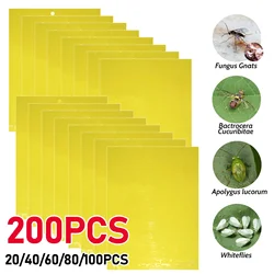Bulk Pack Yellow Dual-Sided Sticky Fly Traps (20 PCS)