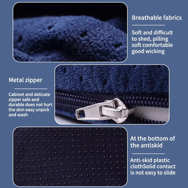 1 قطعة وسادة دونات وسادة مقعد البواسير عظم الذنب ا...