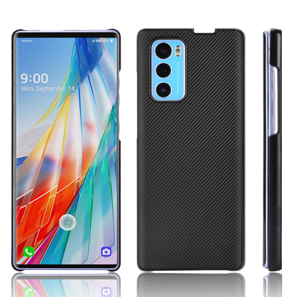 الفاخرة أضعاف ألياف الكربون سليم بولي Leather الجل...