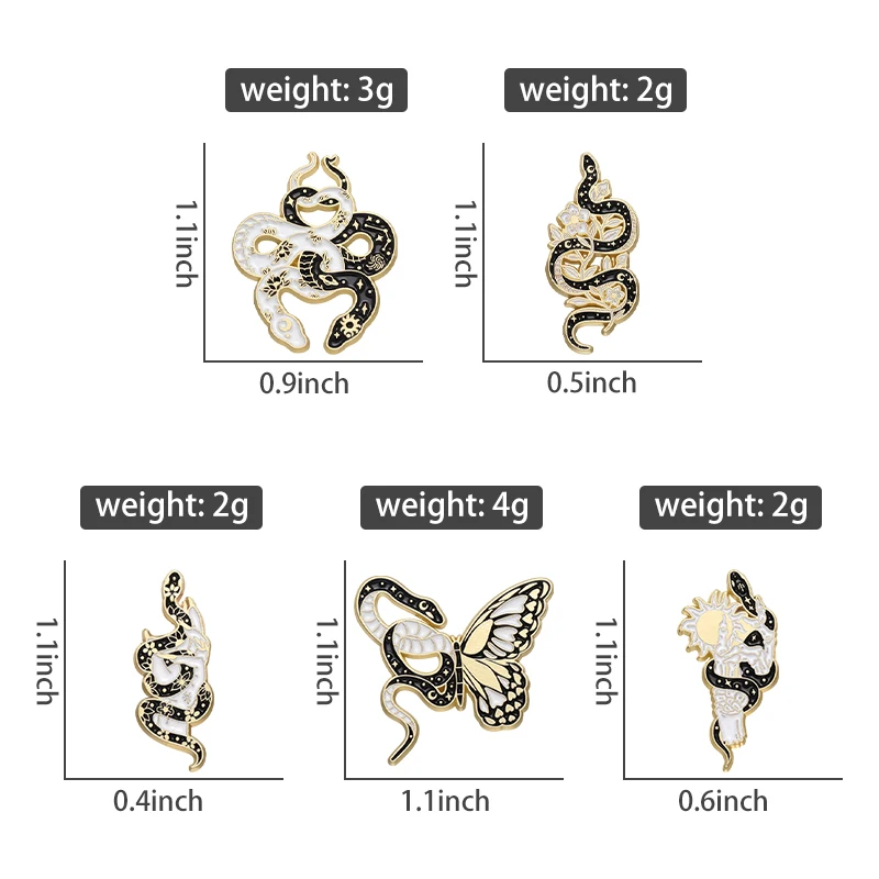 3-6 teile/satz Spiel Charakter Emaille Pins Benutzerdefinierte Alien Dinosaurier Broschen Revers Abzeichen Nette Tiere Schmuck Geschenk für Freunde – Detail 13