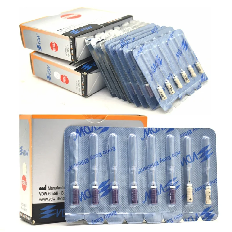 1 Pack Stainless Steel VDW STERILE C-PILOT Files Dental Endo Files For Probing In Calcified Root Canals VDW C-Pilot Endo Files 3