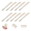 50 Sets Comb Disposable Plastic Pocket Travel Beige Salon Hair Tools Beauty Women's 6