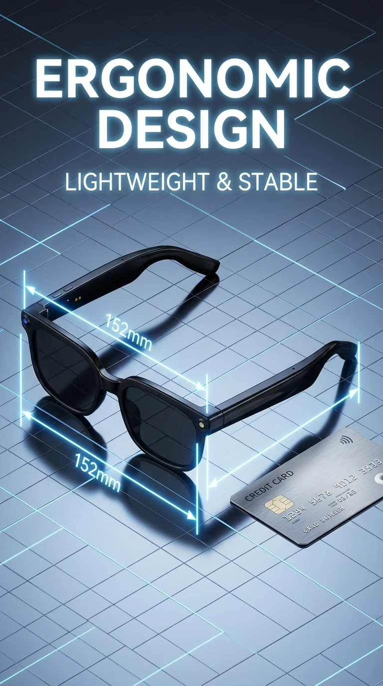 Smart Brille Mit Ki Sprachübersetzung Und Videoaufnahmefunktion_voghion.com