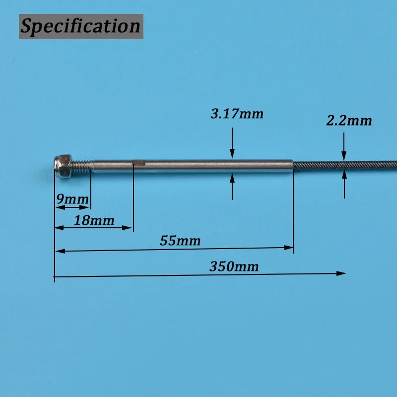 Affidabile Kit Timone Sterzo Manicotto Albero Regolabile Per RC - Foto 8
