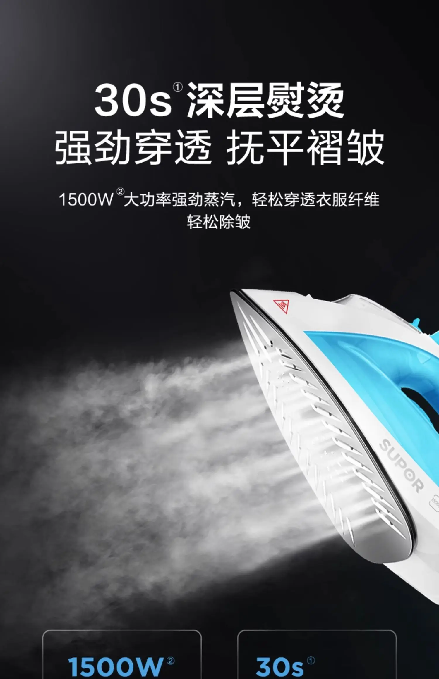 Description Picture 6 of itemElectric iron Household iron Small steam hand-held ironing machine for tailor shop comfort