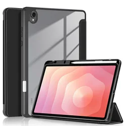 Custodia magnetica tri-fold premium per tablet da 11 pollici con portapenne