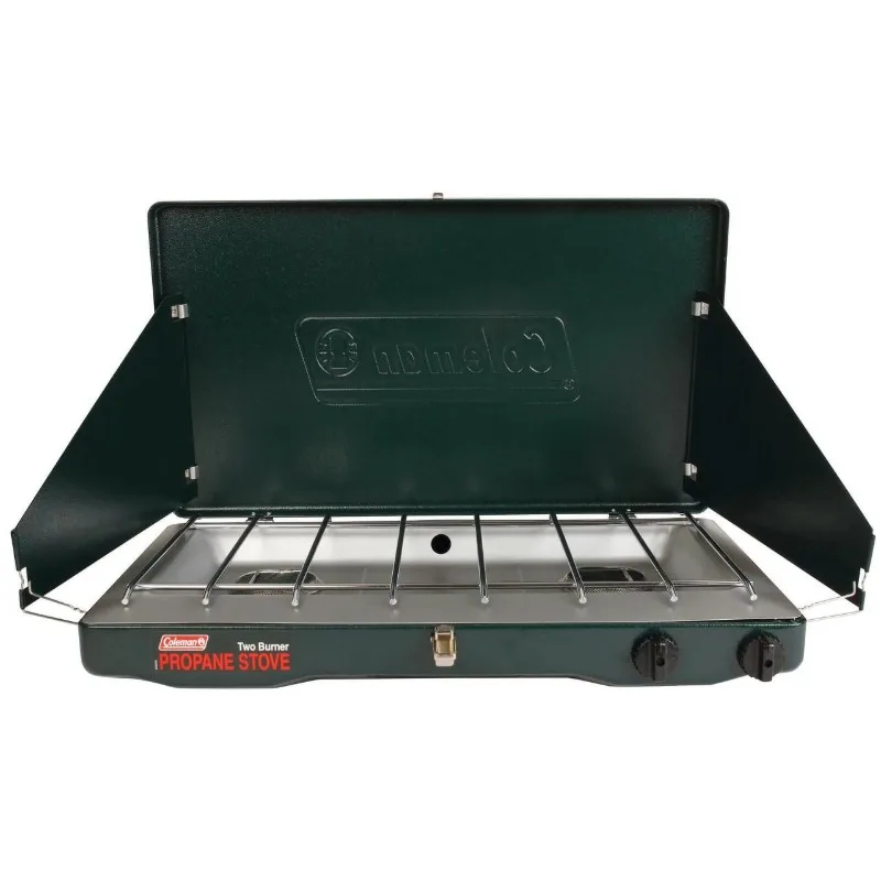 

Coleman Matchlight 10,000 BTU 2-Burner Propane Stove abri de jardin arnes desbrozadora sheds storage buildings