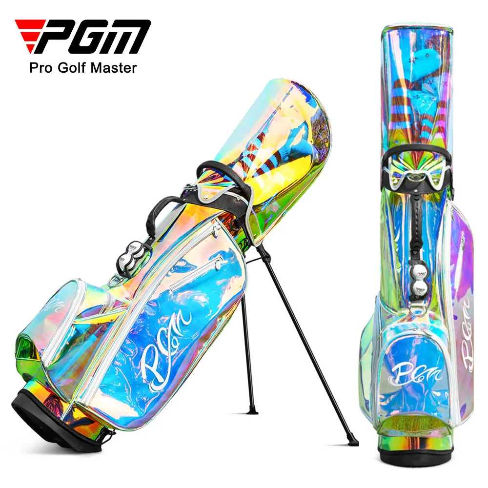 

PGM Women Golf Bracket Bags Portable Golfing Gun Pack Waterproof Lightweight Golf Standard Ball Bags Put All Sets Clubs QB063