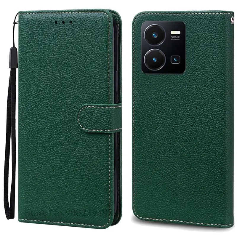 Silicone Leather Wallet Flip Phone Case - Book Cover s