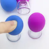 Silicone Cupping Massage Cup For Body Face Neck Eye Massager Mini Facial Meridian Cup Suction Cup Facial Cupping Device - Image 6