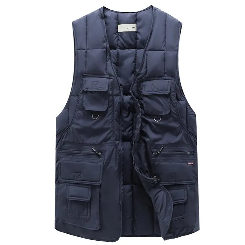 

Multi Pocket Vest Men Gilet Tactical Vest Vests Men Winter Vests Male With Many Pockets Winter Vest Men Vest Winter Cotton Vest