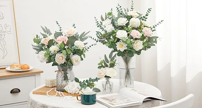 Artificial Mixed Eucalyptus Leaves Stems Bulk