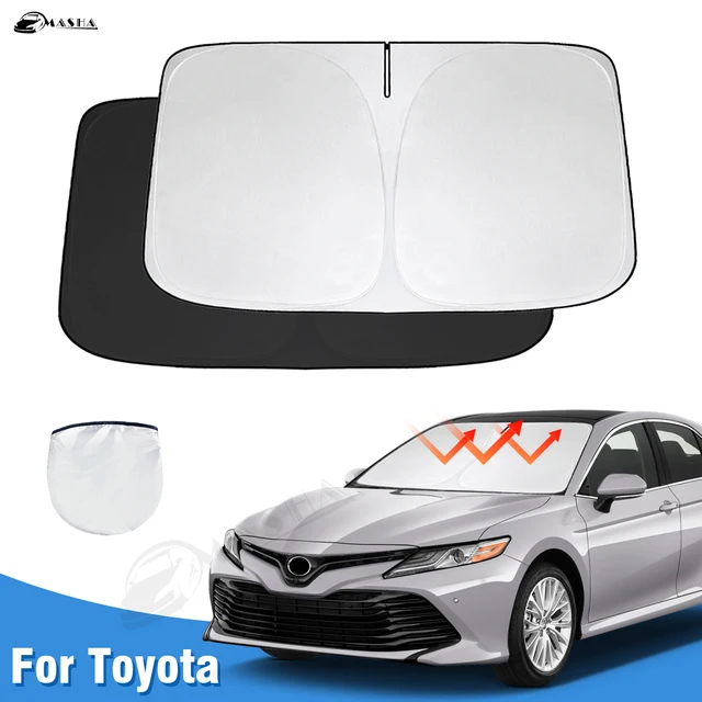 Szélvédő Napsütés A Toyota Camry 2018-2022 2023 Napfényben Összecsukható Napfényes Védőblokkok Uv-Sugarak Hűvösebben Tartják Az Autóját