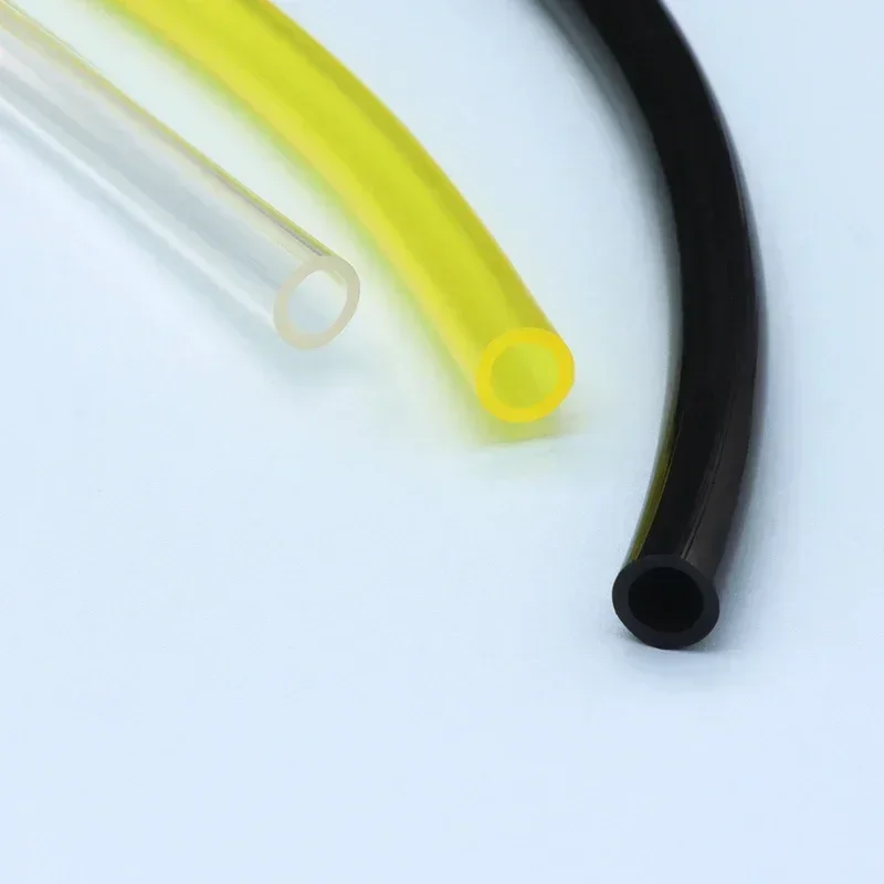 1/5/10M ID2~7mm OD3.5~10mm Fuel Gas Hose String Tube Petrol Pipe For Trimmer Hoses Chainsaw Blower Line Tool Yellow Black Clear fuel gas hose