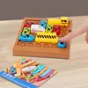 Moving Cars Out Of The Warehouse Huarong Road Children Puzzle Toys Huarong Road Toys Mathematical Thinking Exercises Hands 1