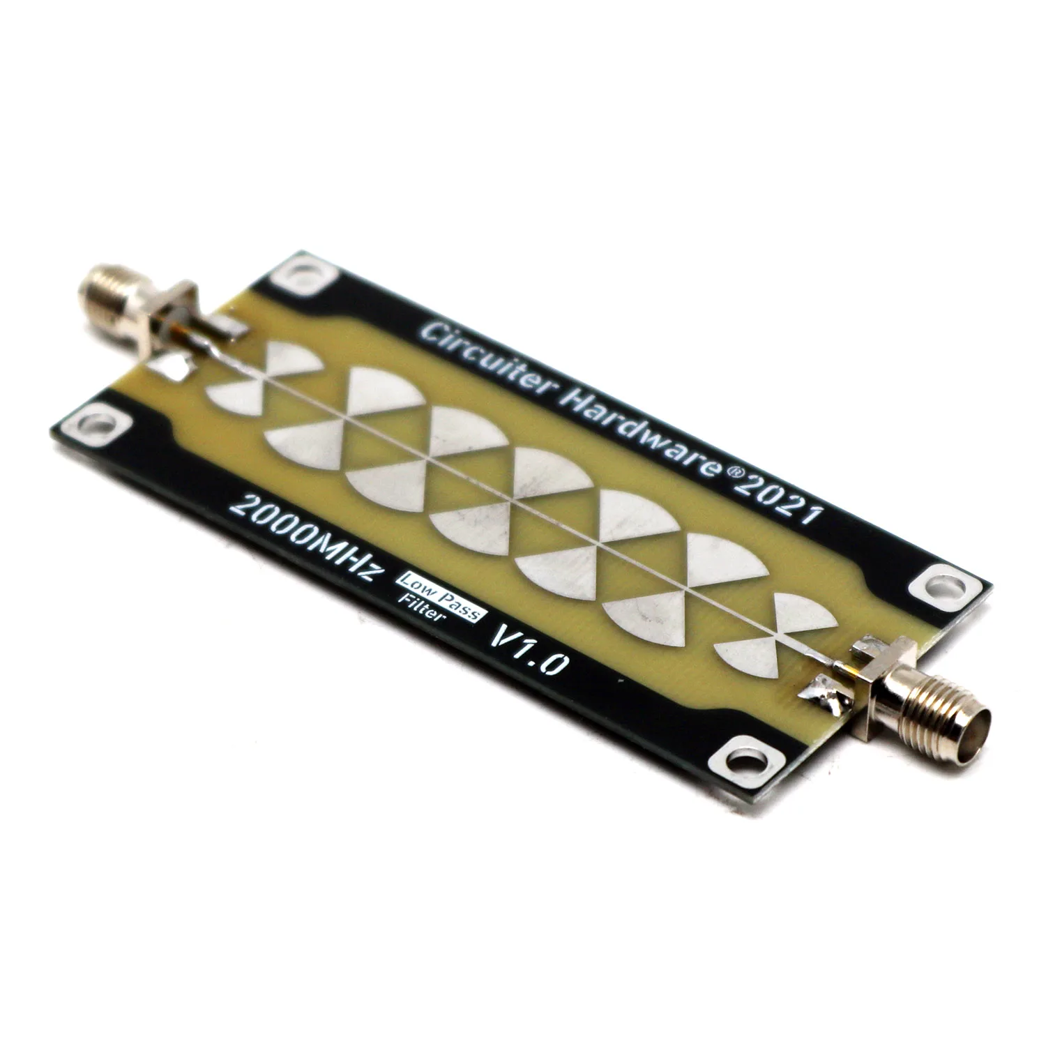 RF Filter | 1Mhz to 2GHz Butterfly Microstrip Low-pass Filter RF