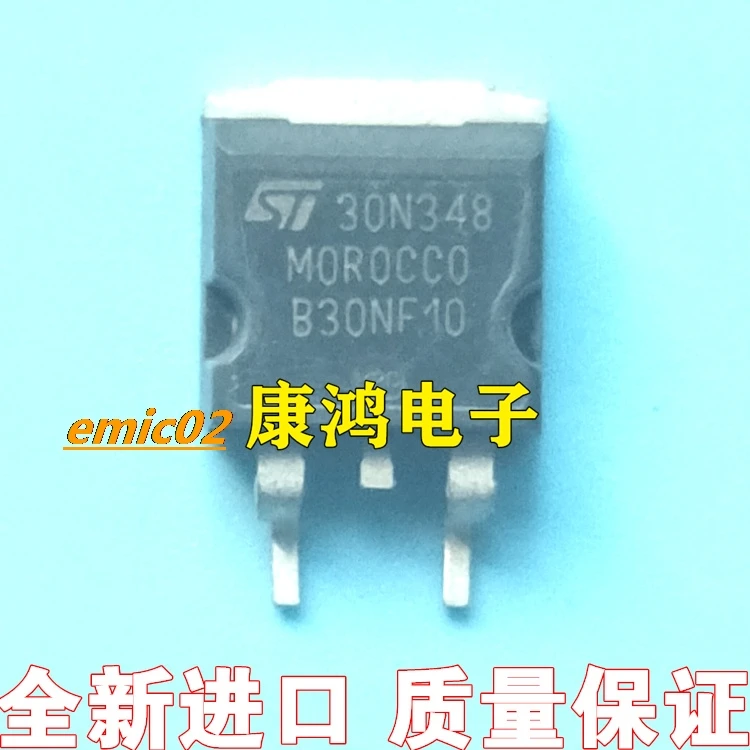

10 шт., B30NF10 STB30NF10 TO-263 MOS 30A 100V