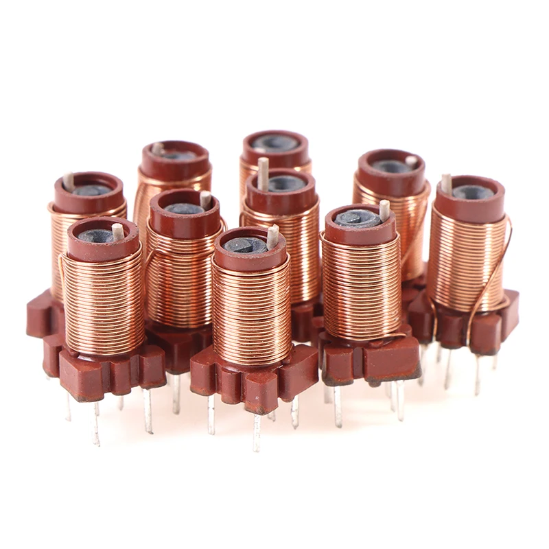 Description Picture 6 of item10pcs 26T 2.1uh-6.3uH Adjustable High-Frequency Ferrite Core Inductor