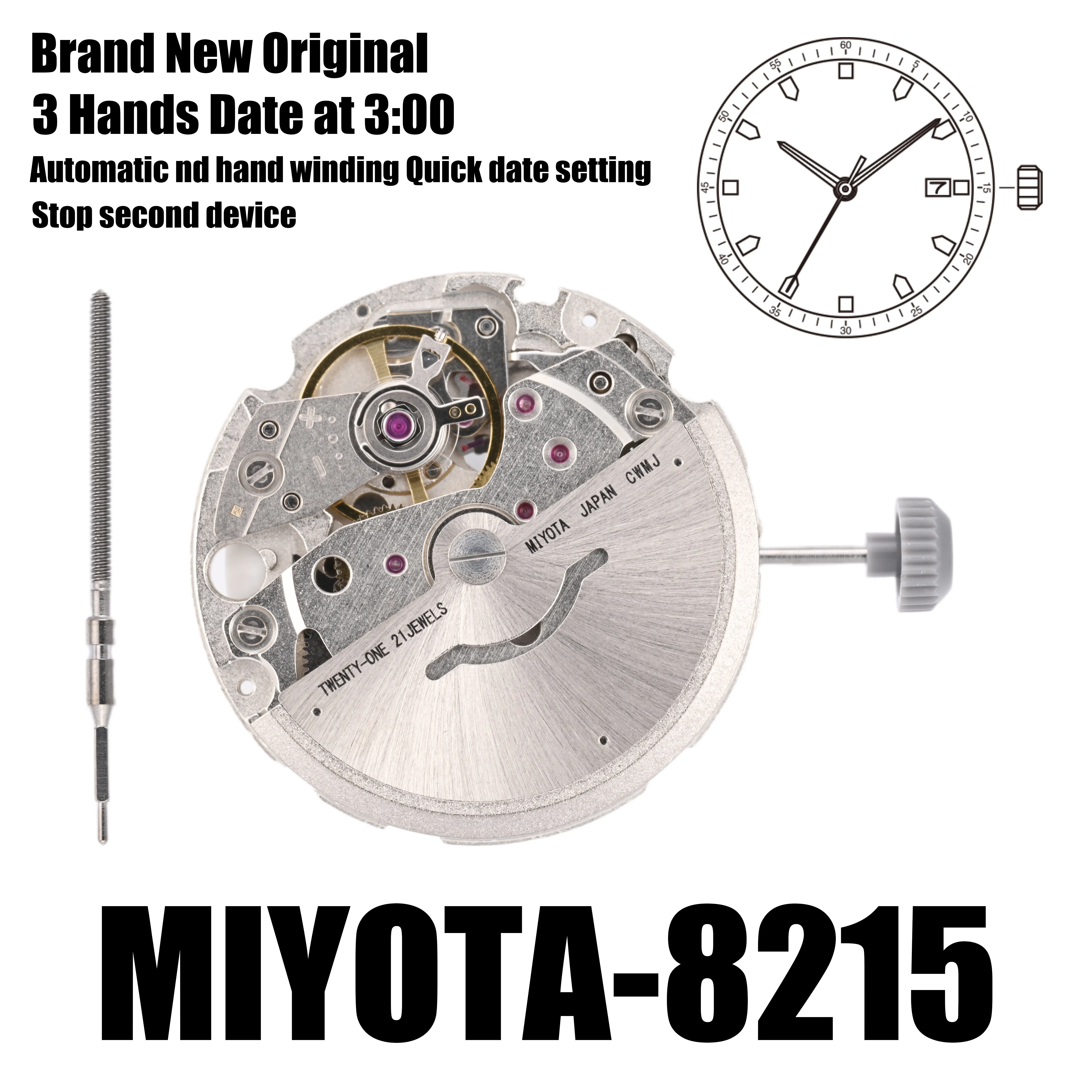 Clone Citizen 8215 Japan Miyota 8215 Power Reserve Japan Japan