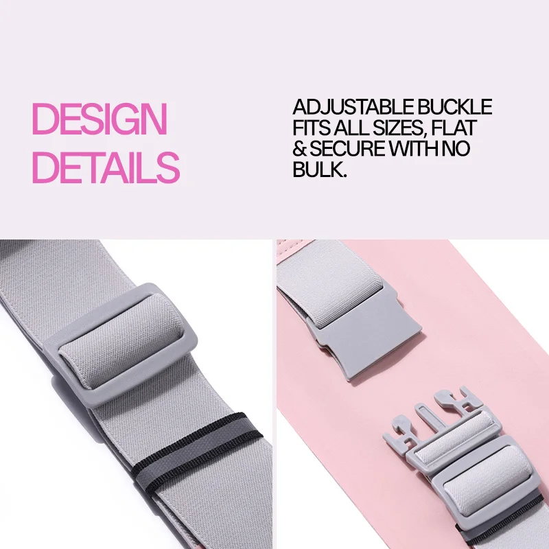 Kapvoe Sports Waist Pack Fanny Pack Wallet Adjustable Men Women Running Pouch Belt Portable Phone Holder Gym Bum Bag