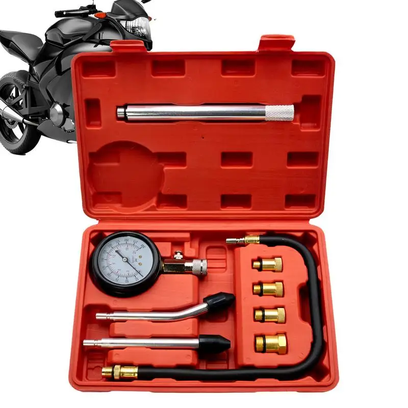 

Cylinder Leak Down Tester Kit Engine Compression Gauge Leakage Test Set Car Tools For Automotive Engine Pressure Gauges