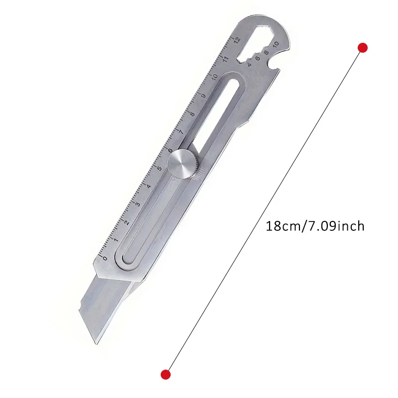 Utility Knife SK5 Steel Blade Retractable Cut Paper Fabric Film Foam Board Wood Rubber Plastic DELIXI ELECTRIC