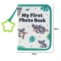 Baby Memory Book – Soft Cloth Photo Album for Brain Development & Lasting Memories
