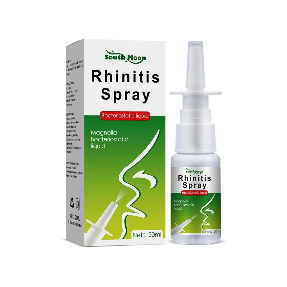 Nasal Sprays Chronic Rhinitis Sinusitis Spray Chinese Traditional Medical Herb Spray Rhinitis Treatment Nose Care Patches 20ml