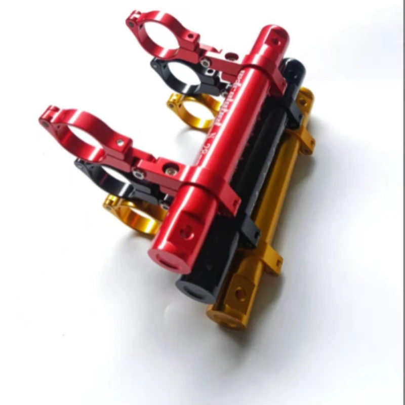 

The extension rod of the electric vehicle bracket is modified by burning titanium, and the handlebar is suitable for