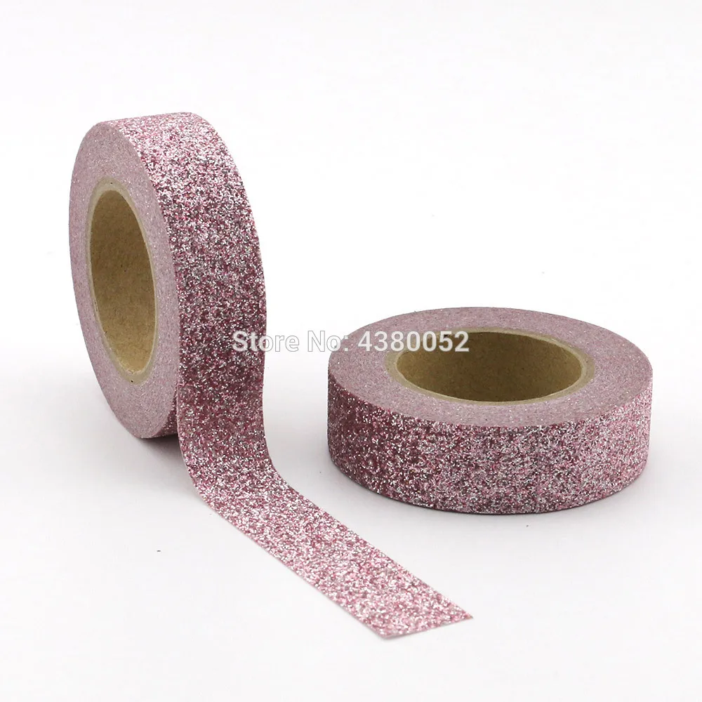 15mm*10m Gold Foil Washi Tape Silver/Gold/Copper/Rose/Green Color