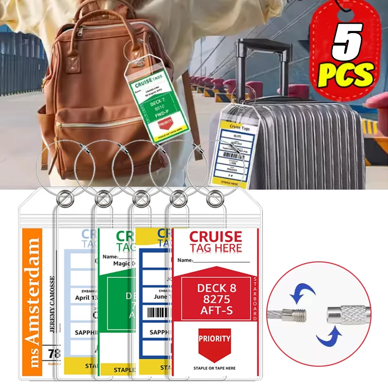 Waterproof Luggage Tags 5