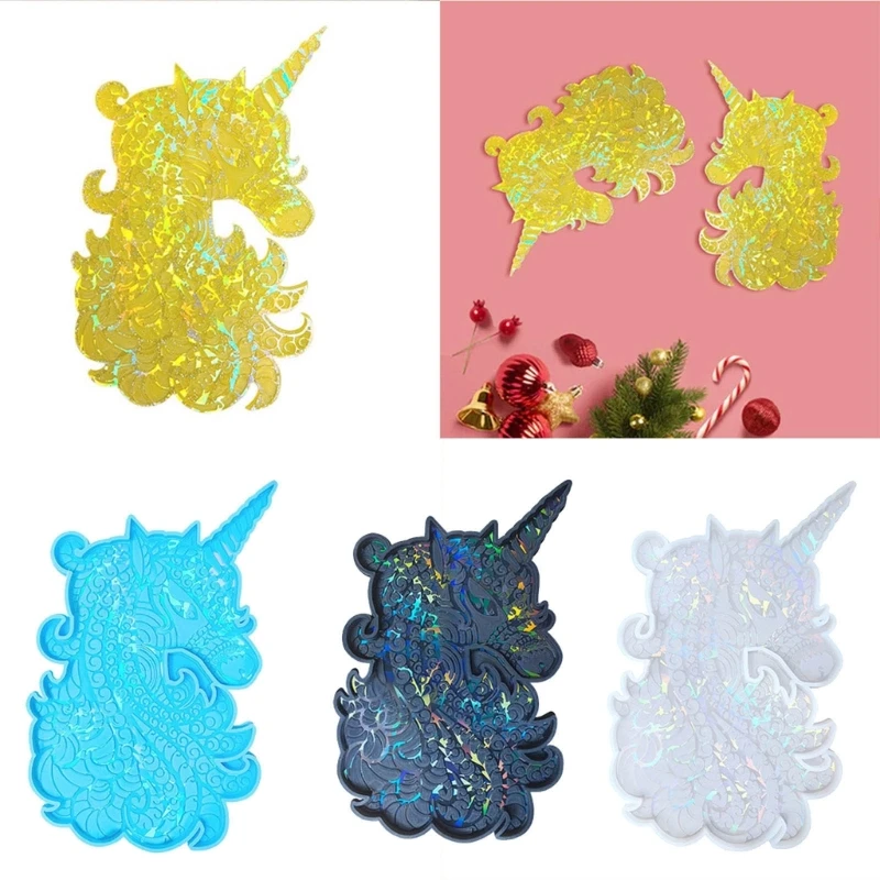 

Silicone Mold for Wall Decoration Unique Wall Ornament Mold Customized Crystal Resin Wall Stickers Moulds