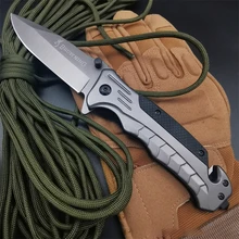 

Browning Tactical Folding Knife Survival Multi-functional Outdoor Self-DefenseCamping Hunting Pocket Knives EDC Tool HW122
