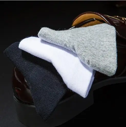 xiaomi mijia men's socks nano silver antibacterial and deodorant socks solid color cotton mid-tube large stretch
