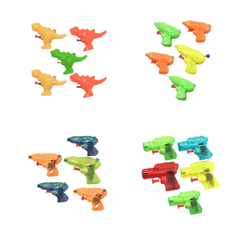 

5pcs/set Water Pistol Water Guns Blaster Water Squirt Guns for Kid Mini Water Gun Squirt Guns Water Fight Toy Summer Toy