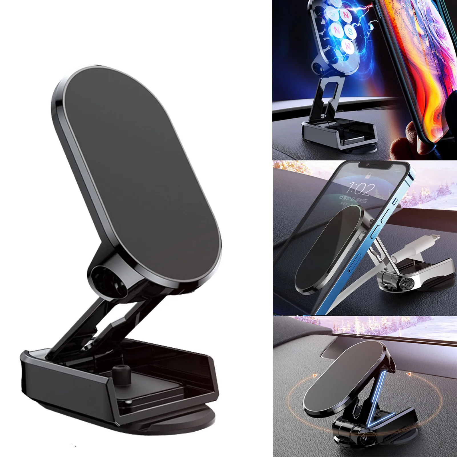 Magnetic Car Phone Holder Magnet Mount Universal Mobile Cell Phone