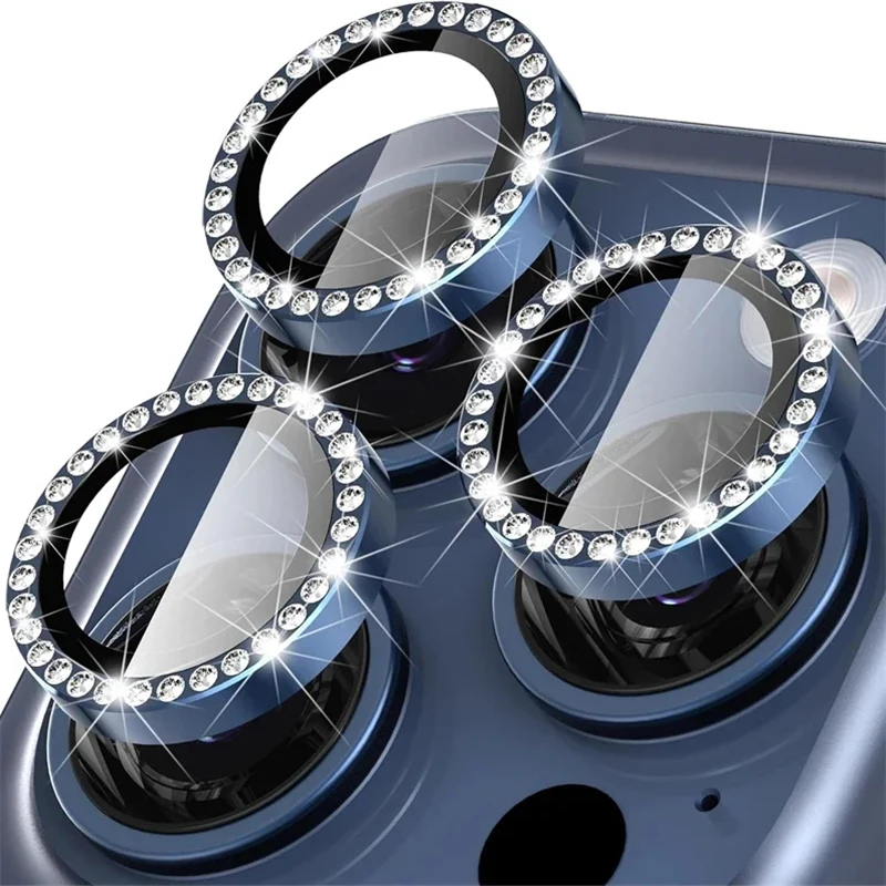 Diamond Camera Lens Protector - Premium Tempered Glass Lens Protection