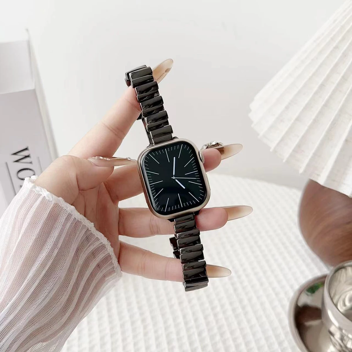 ตัวเลือกสินค้า สายนาฬิกาโลหะ Apple Watch ยืดหยุ่น ทนทาน หลายขนาด