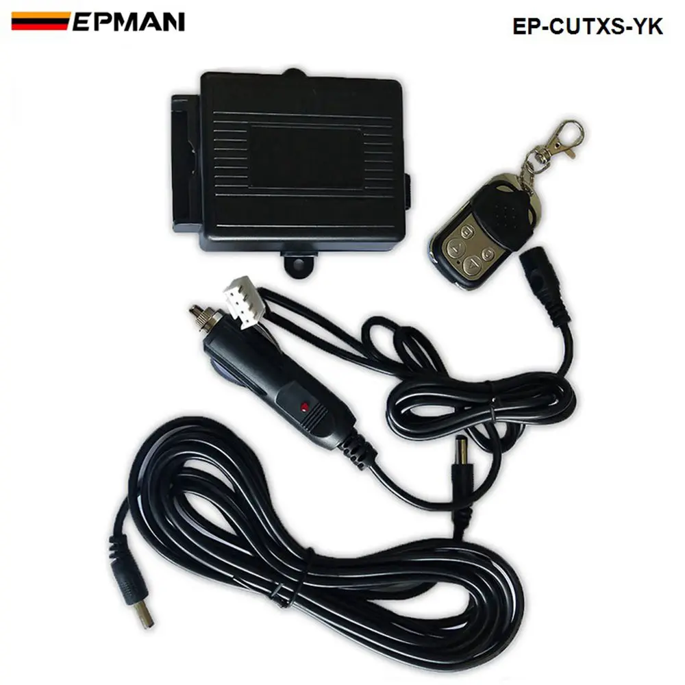 Wireless Remote Control And Toggle Switch For Exhaust Muffler Electric Valve Cutout System Dump For Seat EP-CUTXS-2Y/EP-CUTXS-YK